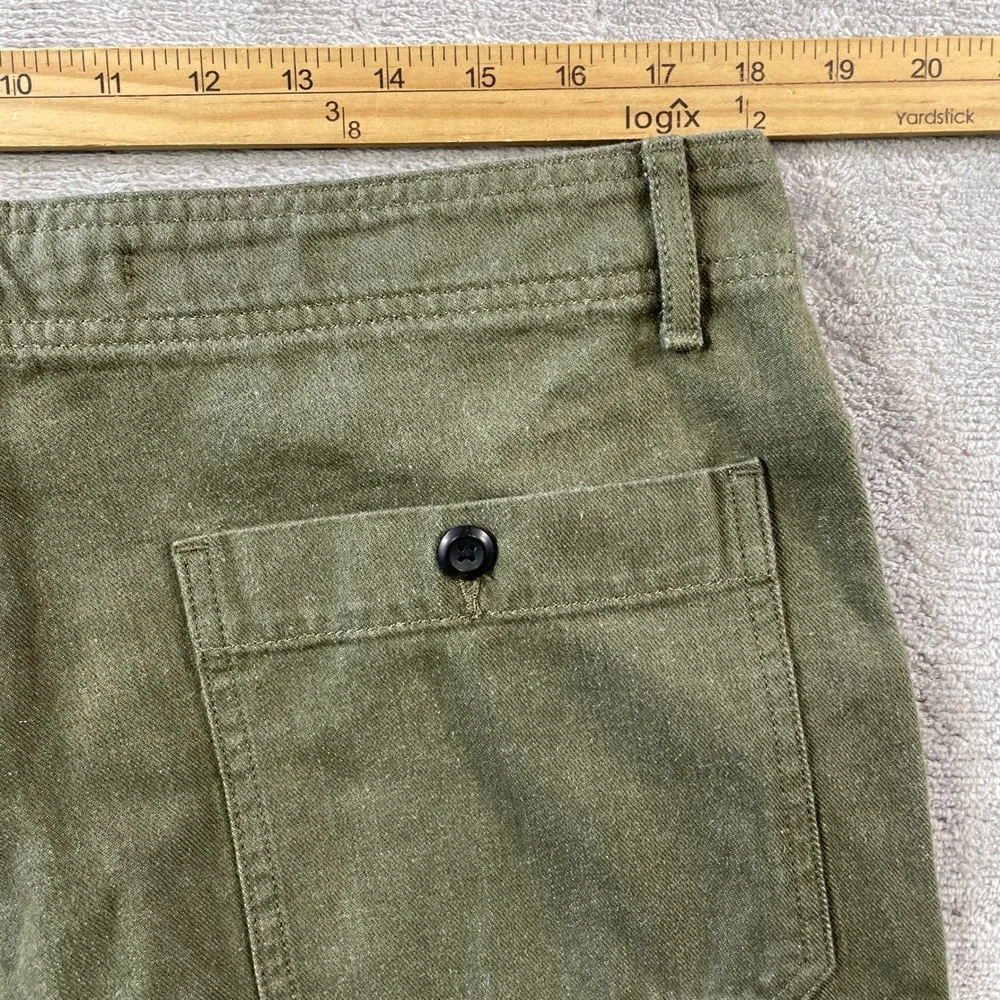 Banana Republic Surplus Cargo Pants Mens 36x30 Green Tapered Military Casual